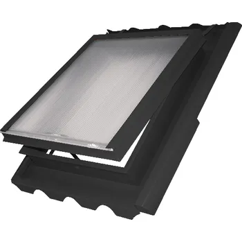 Střešní krytina Střešní okno kovové Beta 500 × 600 mm KM BETA černé