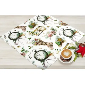 ubrus Bellatex Ubrus VÁNOCE vánoční čas 50x50 cm