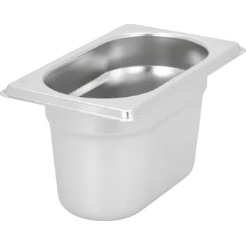 Nerezový dřez Gastronádoba GN 1/9 100 mm, nerezová ocel | TECHNICA, Cold Line