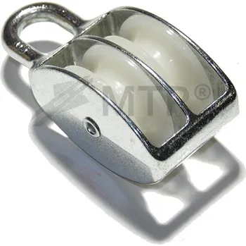 kladka MTR Kladka dvojitá s nylonovou cívkou Varianta: Kladka dvojitá s nylonovou cívkou 5/15mm Zn