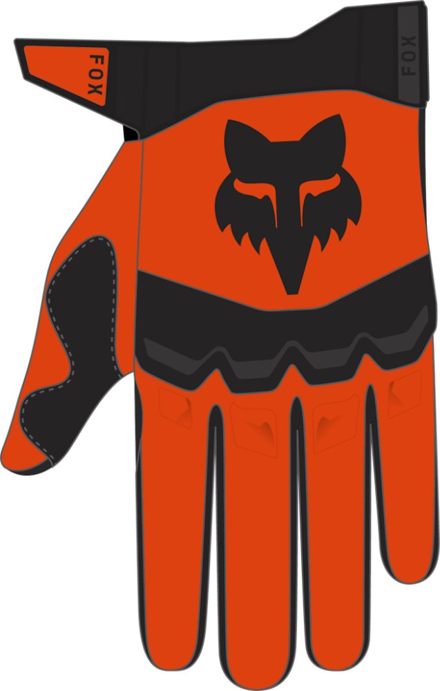 FOX Dirtpaw Glove - 2X, Fluo Orange MX24
