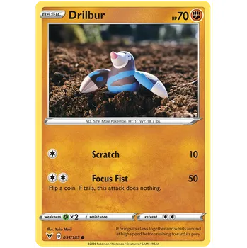 Sběratelská karetní hra Pokémon TCG Drilbur 091/185