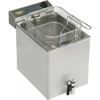 fritéza Fritéza dvojitá 12 l s kohoutkem | ROLLER GRILL, 777333