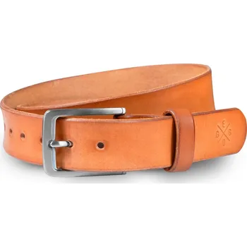 Opasek Eggo Harner kožený opasek Oranžová