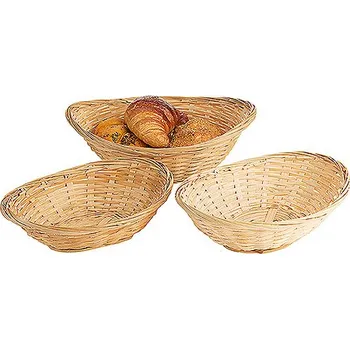 Servírovací stolek Košík na pečivo, oválný 160x120x60 mm | CONTACTO, 4885/160