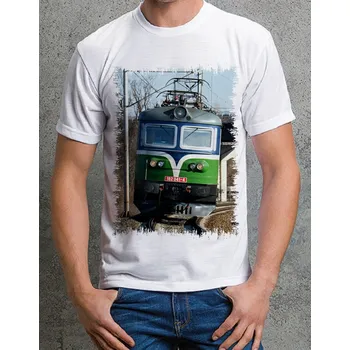 Pánské tričko tričko s lokomotivou 182 041-4 XL