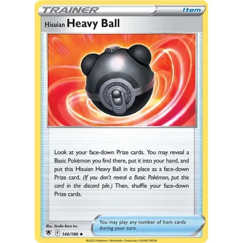 Sběratelská karetní hra Pokémon TCG Hisuian Heavy Ball 146/189