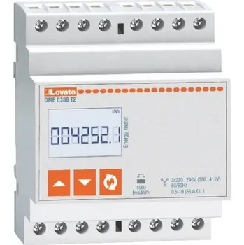 Elektroměr LOVATO DMED300T2 třífázový dvojtarif 80A