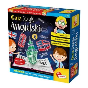 Cizojazyčná kniha I'm a Genius Quiz. Język angielski 48892 (PL)