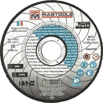 Řezný kotouč CMN-KARNASCH Řezný kotouč ocel/nerez 115 Power Cut Tloušťka (mm): 1