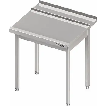 Zahradní stůl Stůl vykládací pravý bez police k průchozí myčce Silanos 1300x740x880 mm | STALGAST, 982427130