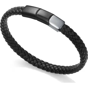 Módní doplněk Viceroy Moderní kožený náramek pro muže Magnum 1329P09010 + 2 měsíce na vrácení zboží