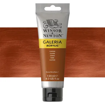 Vodová barva Akrylová barva Winsor & Newton 120ml - Copper