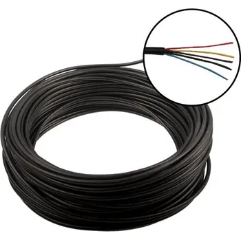elektrický kabel Kabel 5žilový, 5 x 1 mm, gumový plášť MULTIPA