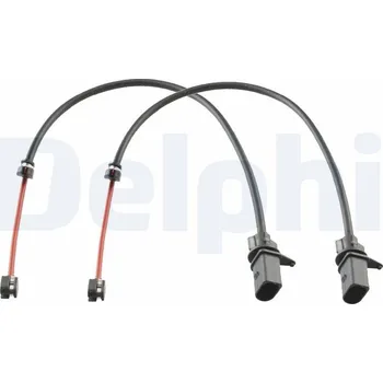 Brzdová destička Výstražný kontakt, opotřebení obložení DELPHI LZ0361