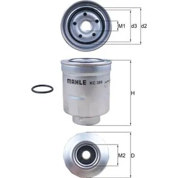 Palivový filtr Palivový filtr MAHLE KC 389D