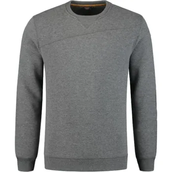 Pánská mikina TRICORP Mikina Premium Sweater T41, pánská MAL-T41TD15 L Melange stone