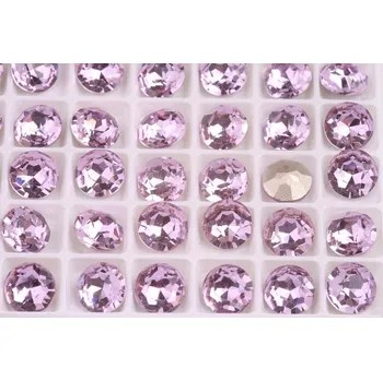 Dětské navlékací korálky Skleněný šaton 8 mm - č. 455