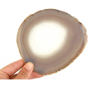 Přírodní kámen Achátový přírodní plátek z Brazílie 190g
