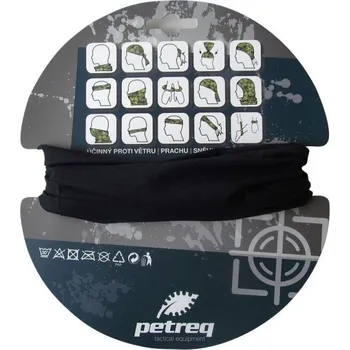Šátek Šátek multifunkční Petreq černý