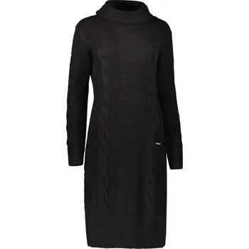 Dámský svetr Dámský prodloužený svetr ALTISPORT BELLA ČERNÁ XS