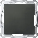 Schneider Electric Merten KNX tlačítko Pro T System M antracit teplotní senzor bezkontaktní mód MTN6185-0414