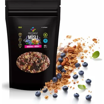 Keto dieta Ketolinie Proteinové müsli borůvka 300g 10 porcí