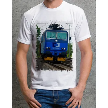 Pánské tričko tričko s lokomotivou 363 010 - 0 146