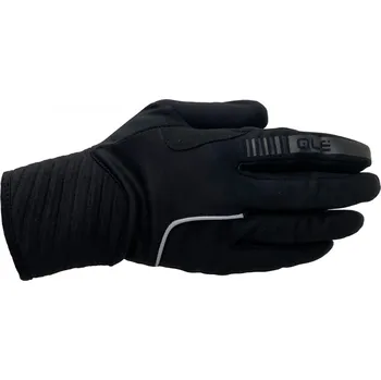 Cyklistické rukavice ALÉ zateplené rukavice Windprotection černá XS