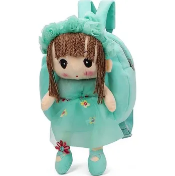 Dětský batoh Plyšový 3D batoh pro holčičky - Zelená