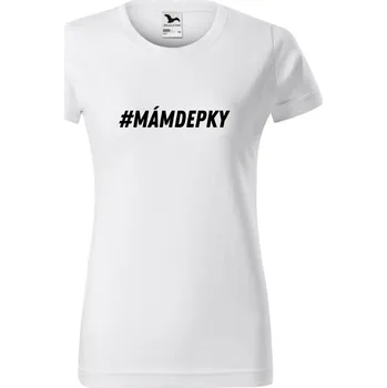 Dámské tričko - Mám depky Barva: Růžová, Velikost: XL