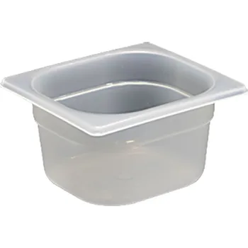 Myčka nádobí Gastronádoba GN 1/6 65 mm z polypropylénu, poloprůhledná | STALGAST, 166062