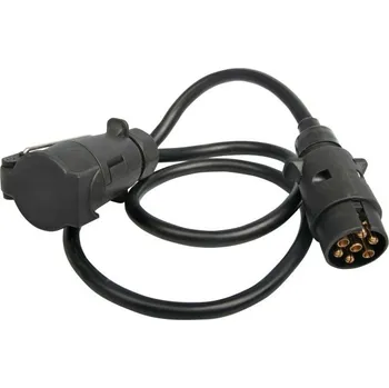 Přívěs k motorovému vozidlu Propojovací kabel 2 x 7pin / 1 m, 6 x 0,75 + 1 x 1 mm, MULTIPA