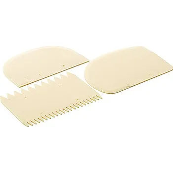 Malířská špachtle Sada 3 ks těrek z polypropylénu 120x85 mm | CONTACTO, 3062/003