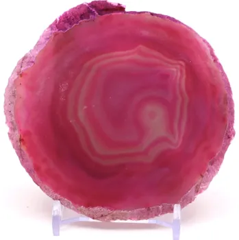 Sběratelství Magieprirody.cz Achátový plát velikost 9 cm + stojánek #1659 - Top kvalita