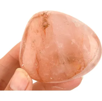 Sběratelství Hematit v křišťálu hladký kámen (Madagaskar) 103g