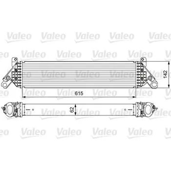 Chladič motoru Chladič turba VALEO 818630