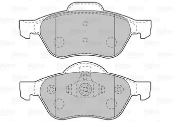 Brzdová destička Valeo 601012