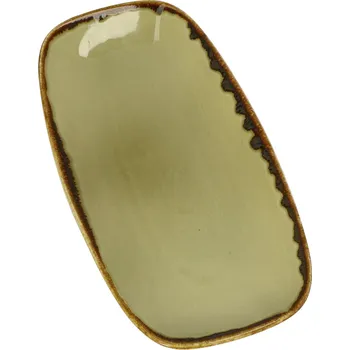 Talíř Talíř mělký obdélníkový 298x153 mm | DUDSON, Harvest Green