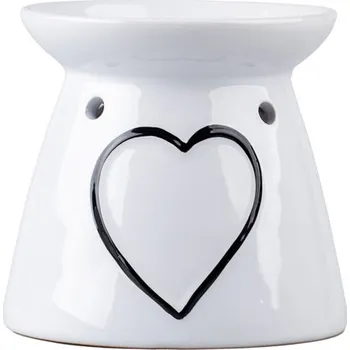 Aroma lampa Aromalampa keramická bílá 135x125mm