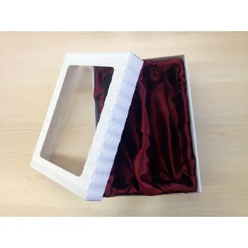 Sklenice VE Dárková krabička se saténem na 2 skleničky