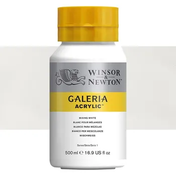 Výtvárné potřeby Akrylová barva Winsor & Newton 500ml - Mixing White
