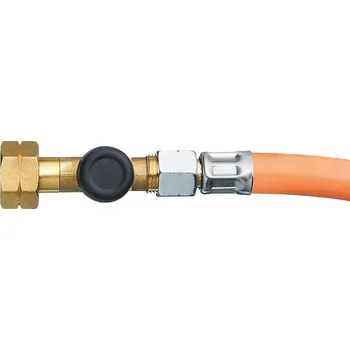 Plynová hadice Plynová hadice z bezpečnostním ventilem G1 IT šroubení 75cm