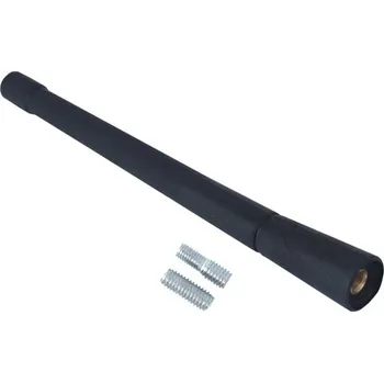 Autoanténa Anténní prut 17cm, gumový, adaptéry 5, 6 mm, Carmotion