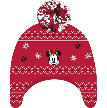 Čepice Minnie Mouse - licence Kojenecká čepice - Minnie Mouse 51399916, červená Barva: Červená, Velikost: 49-52