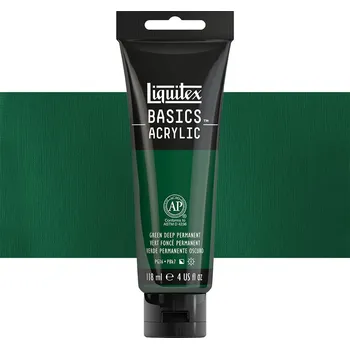 Výtvárné potřeby Akrylová barva Liquitex Basics - Green Deep Permanent Balení: 118 ml