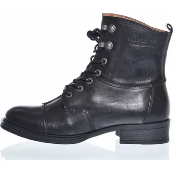Dámská zimní obuv Dámská kožená kotníková obuv značky TEN POINTS TP 60000 101 Velikost: 37, barva: 101 černá