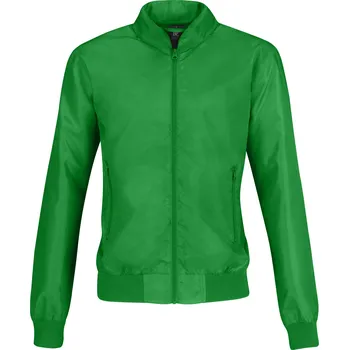 Dámská větrovka B&C Trooper Dámská bunda - bomber JW964 Real Green-Neon Orange XL