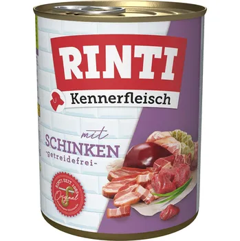 Krmivo pro psa Rinti Kennerfleisch se šunkou 24x800g