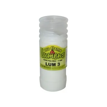 Svíčka Hřbitovní svíčka vklad bílá 220g